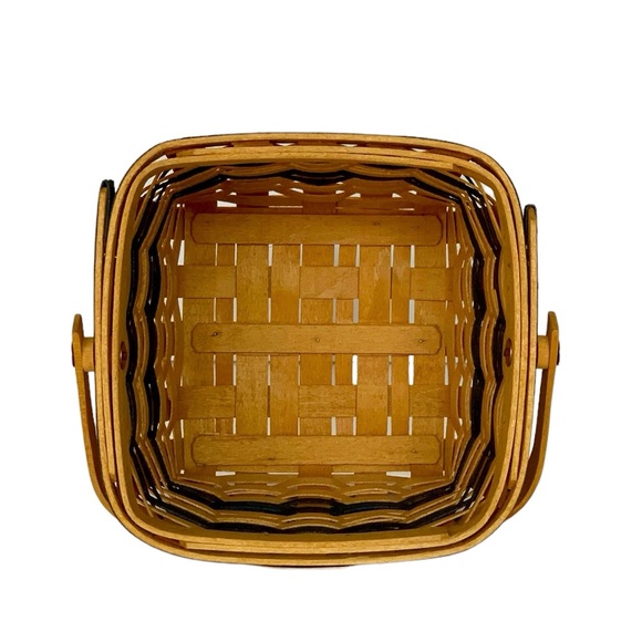 Longaberger 1999 J.W. Collection Miniature Mini Two-Pie Basket Combo - Picture 6 of 16